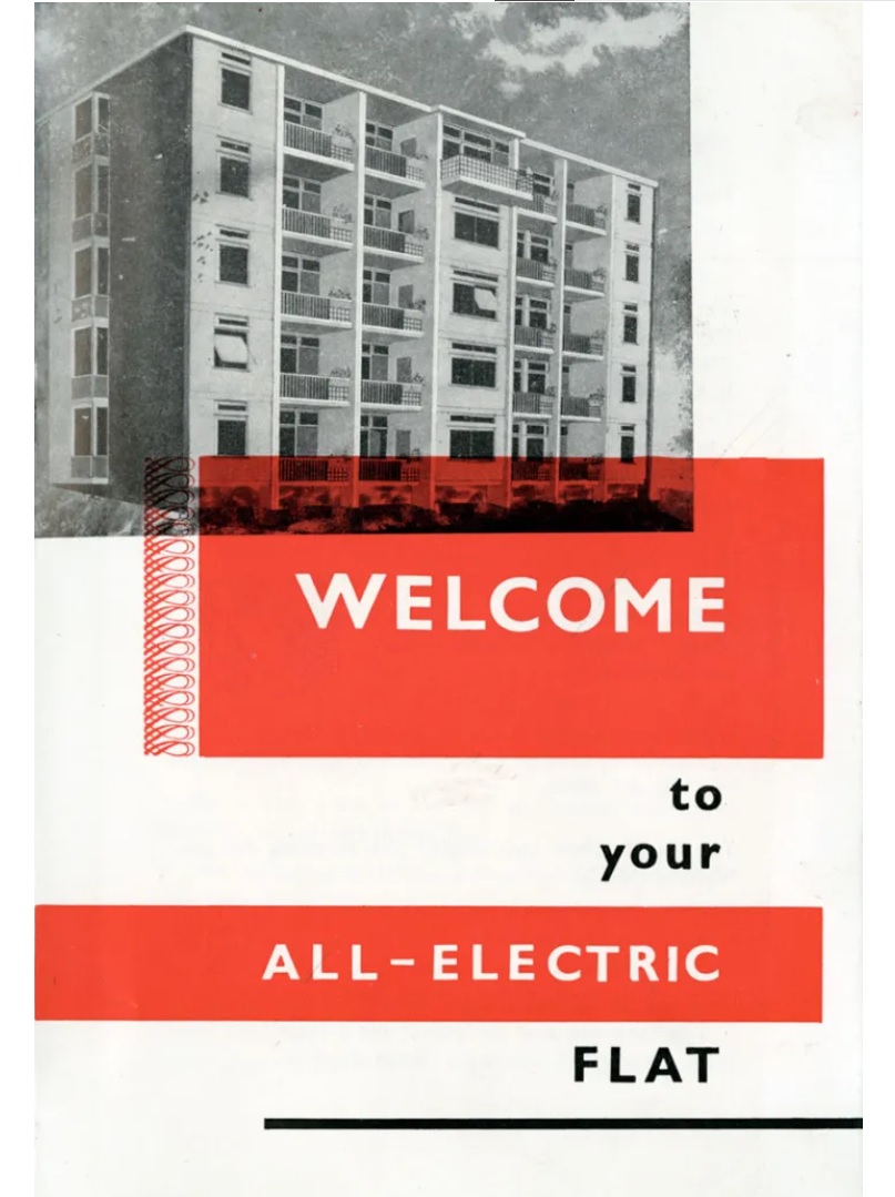 Brochure for all-electric flats at Shannon new town
